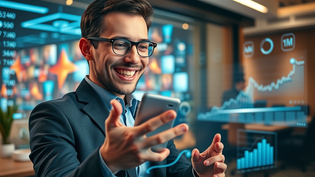 progress analytics interface in a leading tracking software, user reviewing detailed performance metrics