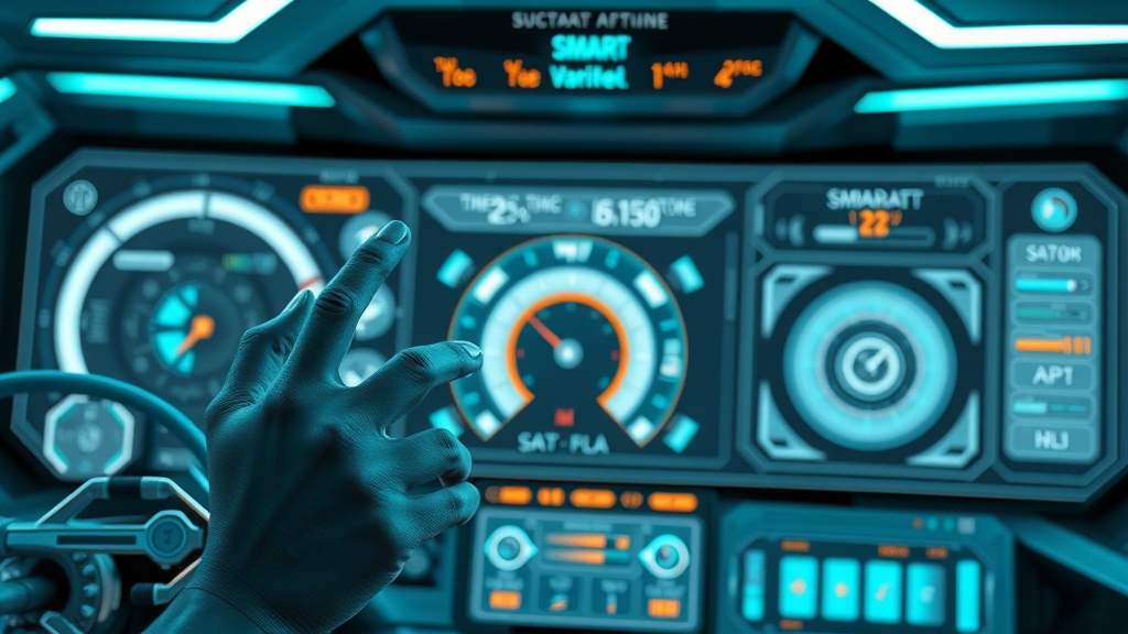 User customizing SMART goal variables on digital dashboard interface, advanced smart goals